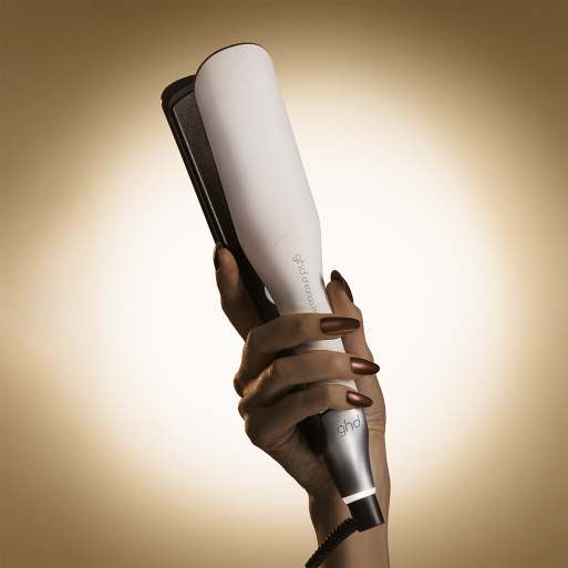 ghd Chronos Max Wide Plate Hair Straightener - White, 4 of 5