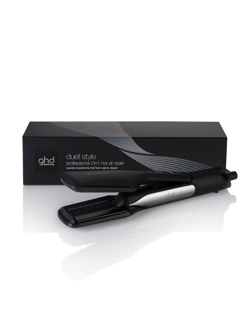 ghd Duet 2 in 1 Hot Air Styler in Black ASOS