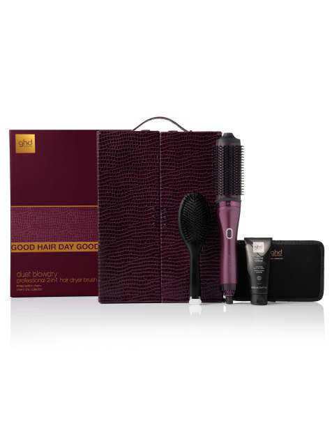 ghd Duet Blowdry in Cherry with Volume Forever & Dressing Brush - Limited Edition - view 1