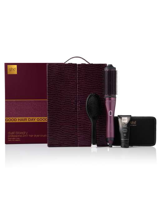 ghd Duet Blowdry in Cherry with Volume Forever & Dressing Brush - Limited Edition