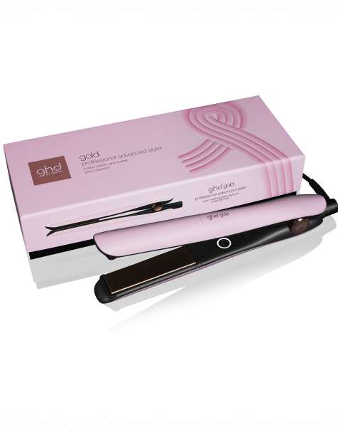 ghd Gold Charity Limited Edition Hair Straightener in Pink Sorbet - view 1