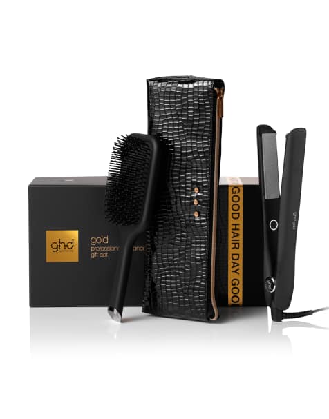 ghd Gold Styler Gift Set With Detangling Comb & Bag - Worth £254 - view 1