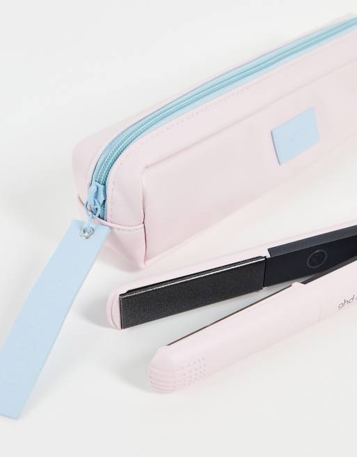 Light pink hair straightener sale