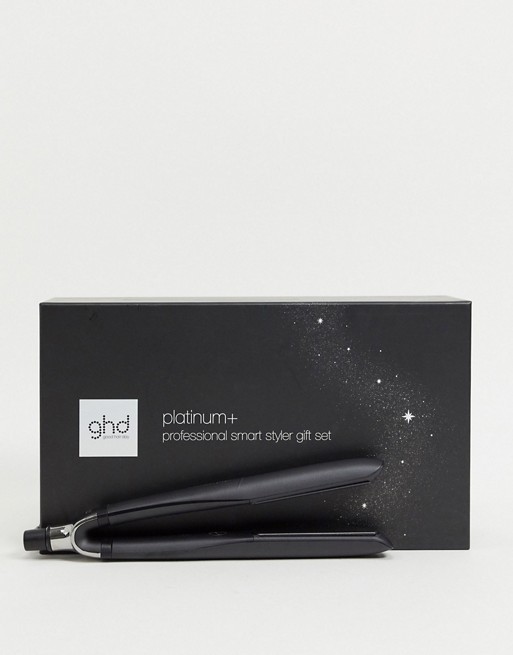ghd platinum+ gift set with paddle brush and heat resistant bag UK plug (worth over £210)