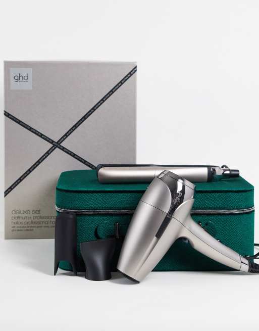 Ghd hair straightener shop and hair dryer set