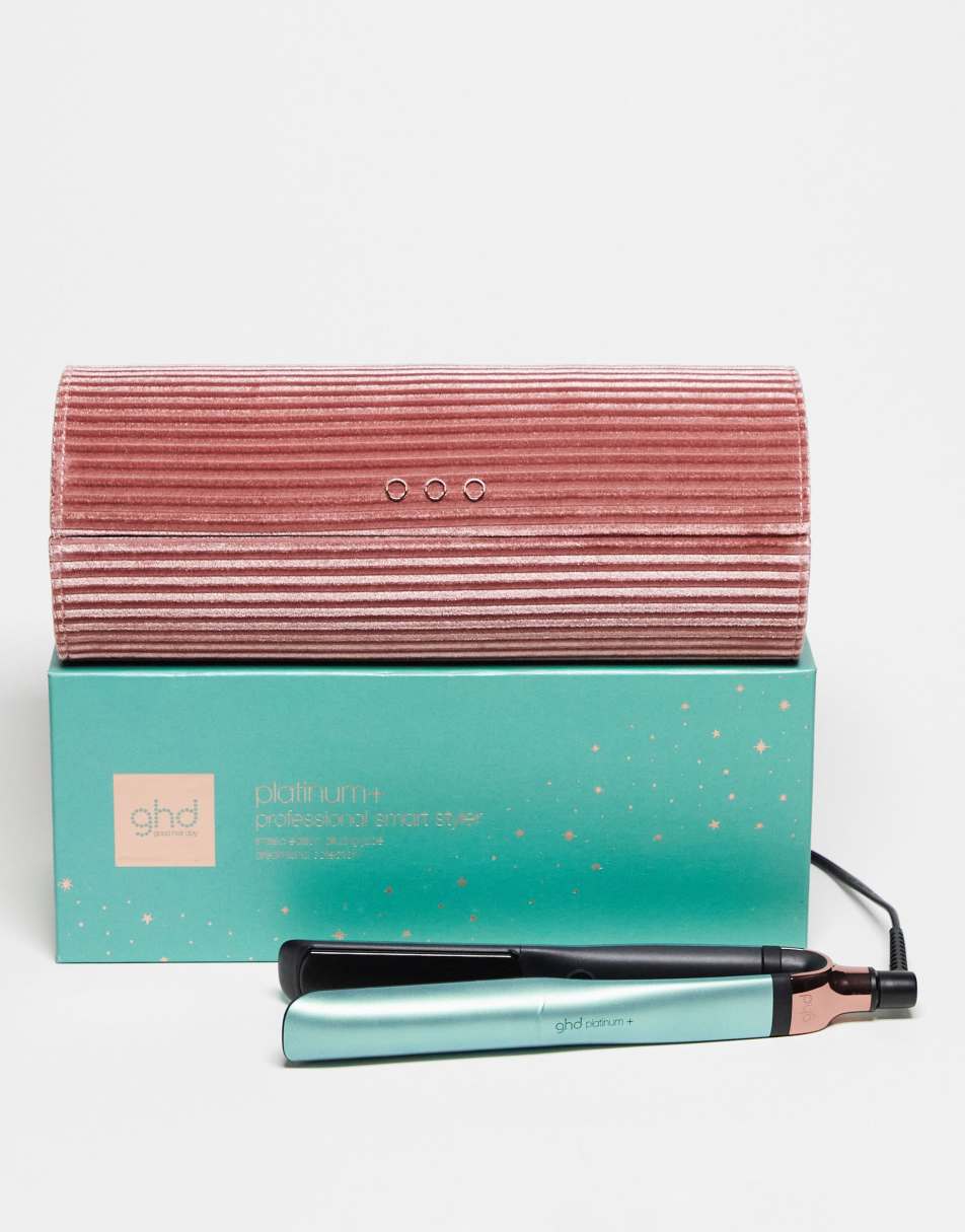 Limited edition ghd platinum+ straightener brushed in alluring