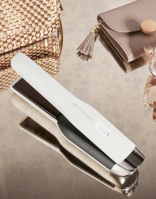 ghd Unplugged Cordless Hair Straightener White ASOS