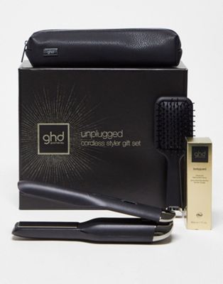 ghd Unplugged Cordless Styler Hair Straightener Gift Set - ASOS Price Checker