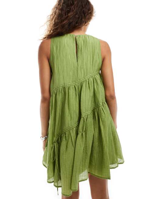 ghospell dress green Ghospell - Midi Dress - Women - Polyester/Viscose - XS
