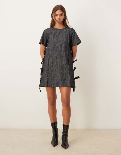 mara mini dress Mara Mini Dress Black Check