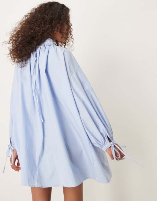 ghospell blue dress Ghospell Hannah Midi Dress  La Tete et Tout