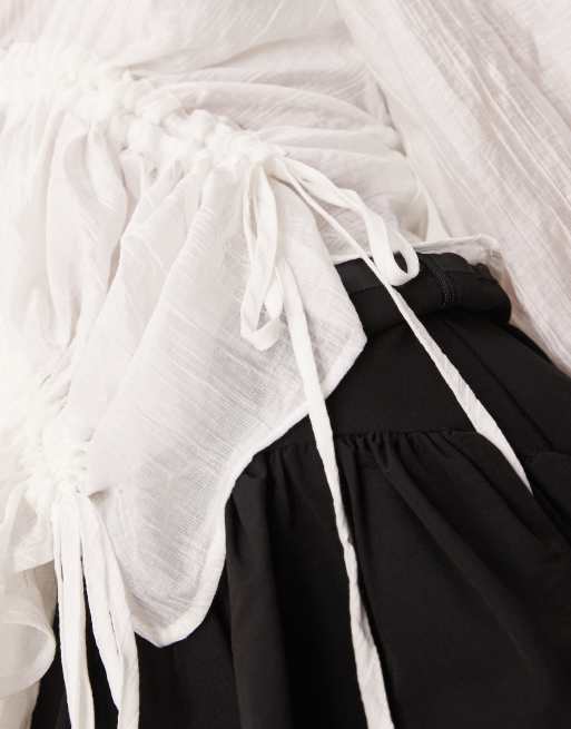 Lia Ruched Top – Ghospell