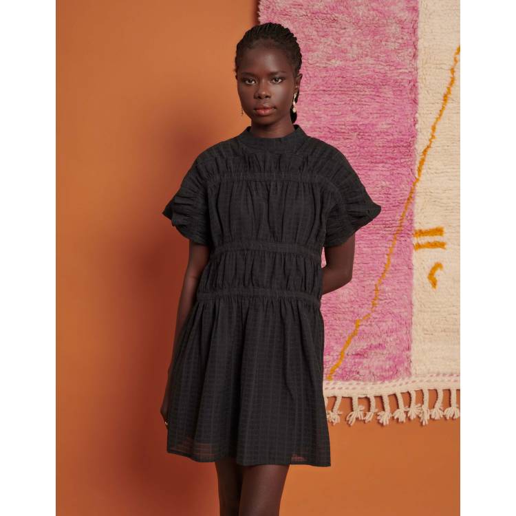 GHOSPELL ワンピース Alexa PU Mini Dress ミニ丈 ゴスペル GHOSPELL GHOSPELL ワンピース Alexa PU Mini Dress