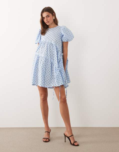 asos ghospell ruched dress Ghospell ruched midi dress in white