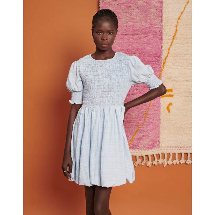 ワンピース (GHOSPELL) Caitlin Check Mini Dress GHOSPELL) Caitlin Check Mini Dress（Alice Olivia Cailin