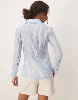 Ghospell Textured Shirt