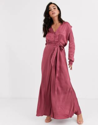 maxi dress rose