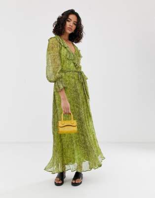 snakeskin dress asos