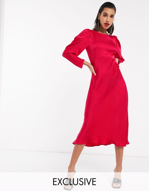 Asos ghost dress sale