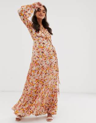 floral wrap dress australia