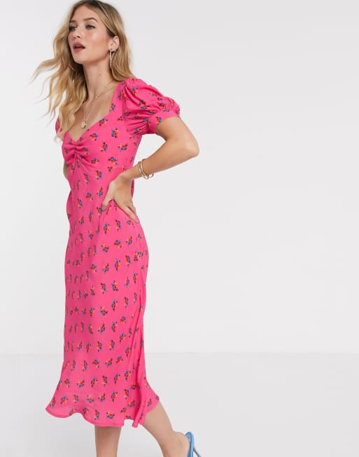 Ghost pink 2025 floral dress