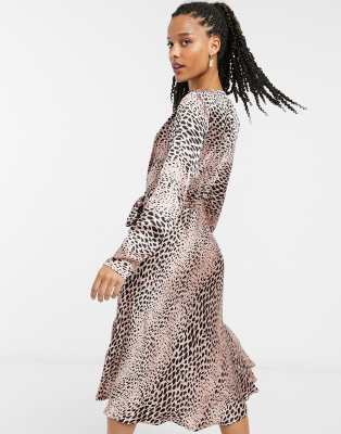 ghost animal print dress