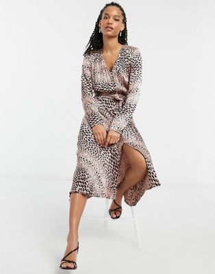 ghost animal print dress