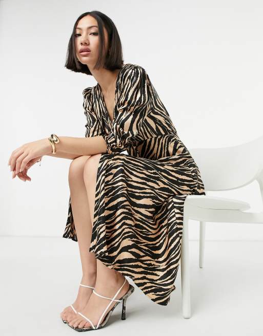 Ghost animal shop print dress