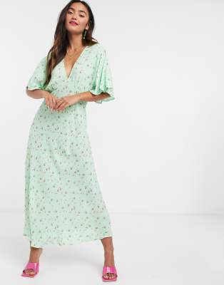 Ghost Tessie Dress In Green