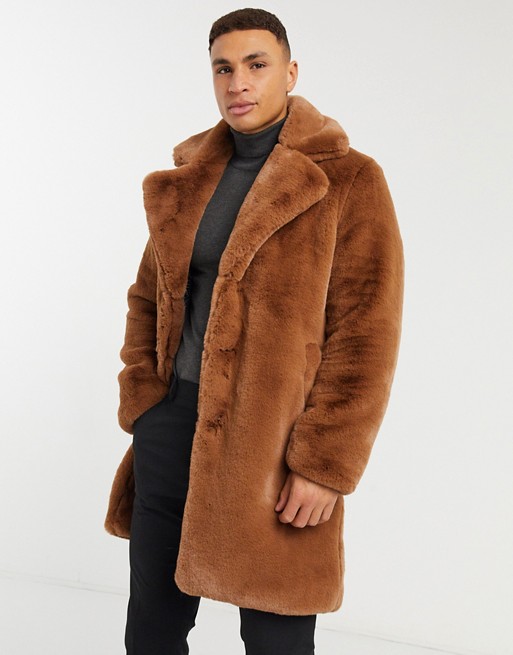 Gianni Feraud all over faux fur coat