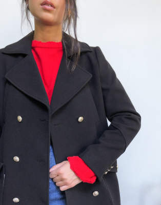 military style overcoat