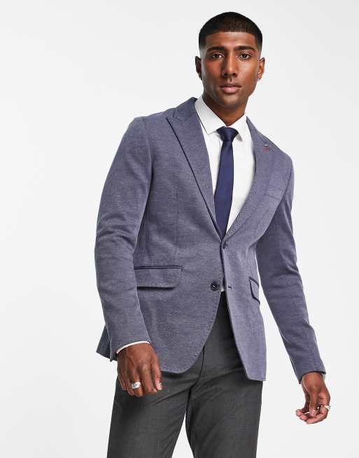 Gianni Feraud blazer in indigo | ASOS