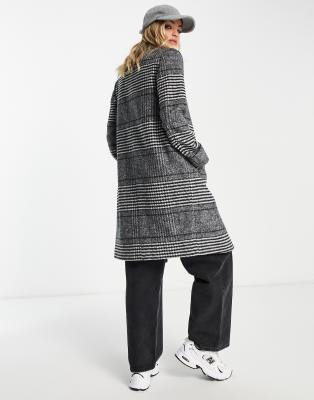 ジャケット・アウター eaphi big collar middle coat Satin Utility Pocket Jacket – Elie Tahari