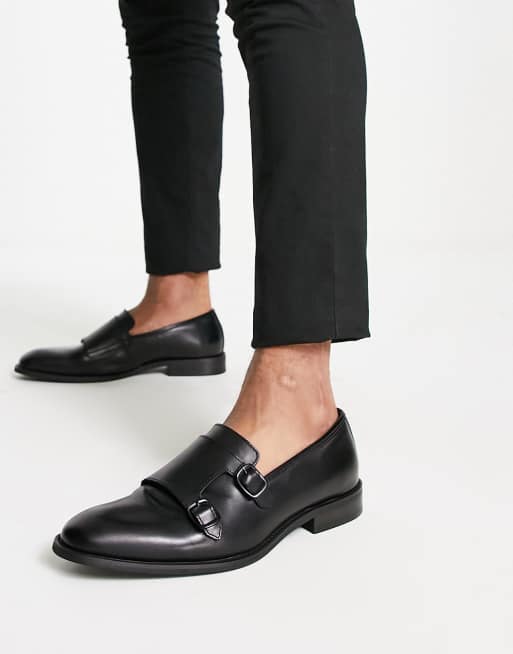 Gianni Feraud - Gespschoenen in zwart
