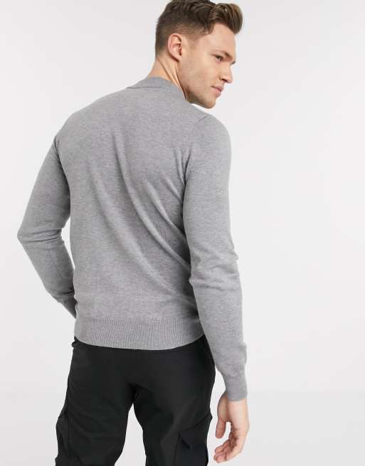 Gianni Feraud – Hochwertiger Muskelpullover aus feinem Stretch-Material mit Rollkragen, 2 von 4