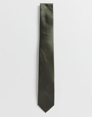 Gianni Feraud – Khakifärgad enkel slips-Grön