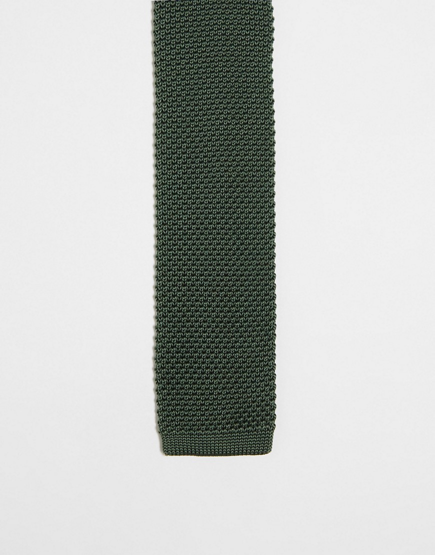 Gianni Feraud knit tie in green
