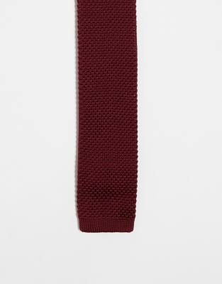 Gianni Feraud knitted tie in red