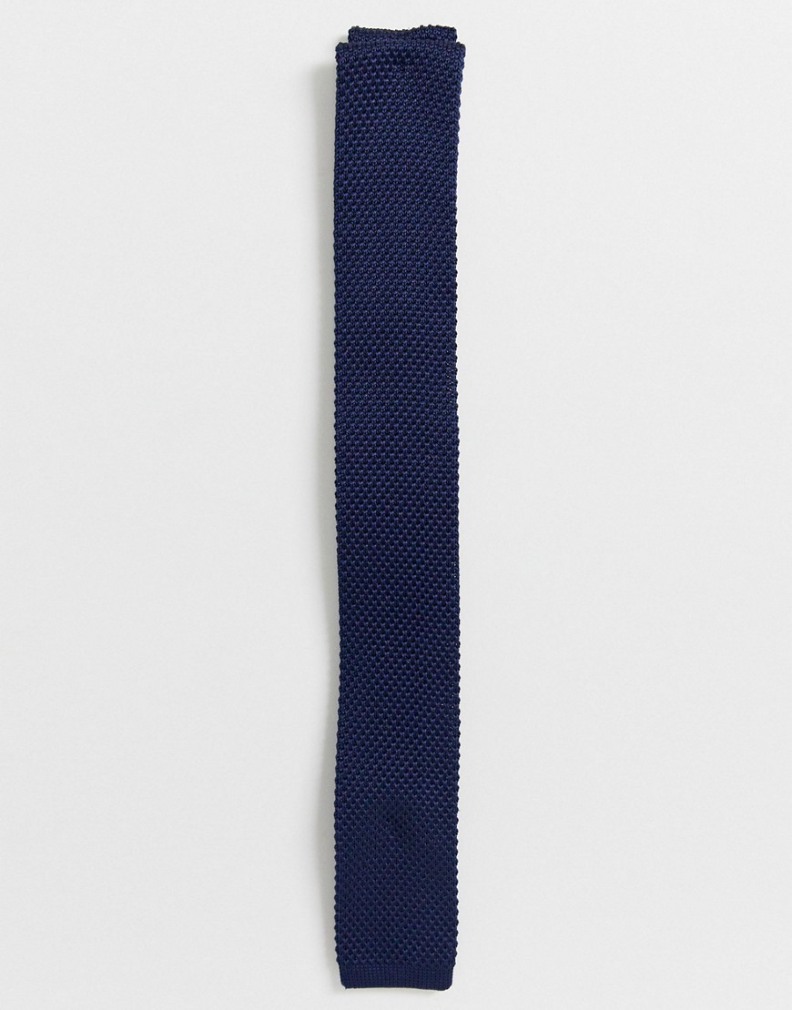 Gianni Feraud knitted tie-Navy