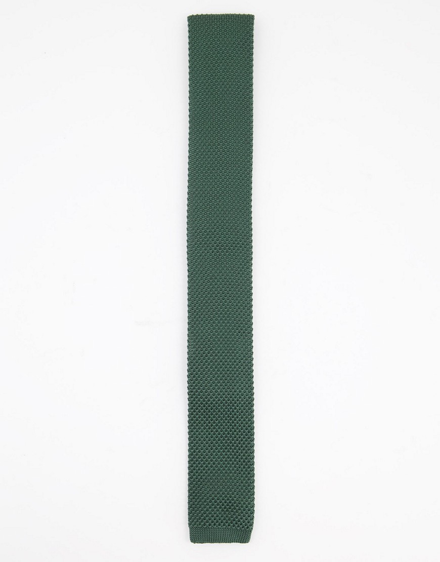 Gianni Feraud Knitted Tie-green
