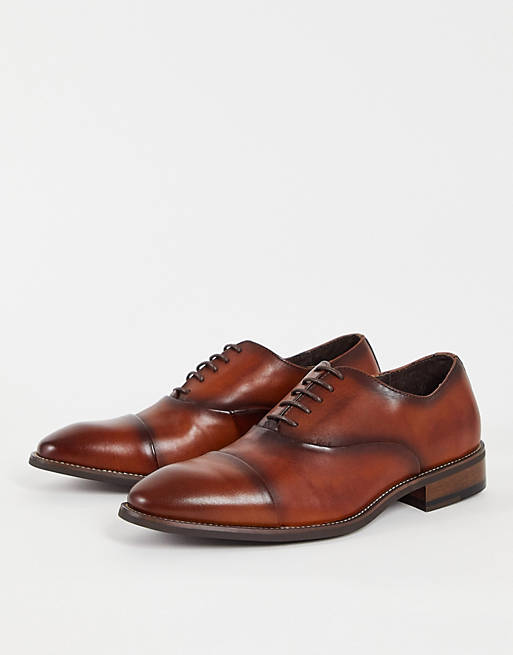 Gianni Feraud lace up derbyshire shoes in brown