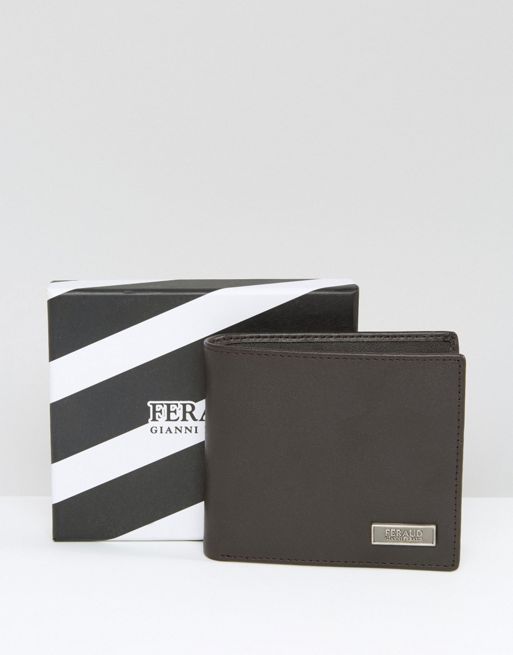 Gianni Feraud Leather Bifold Wallet | ASOS