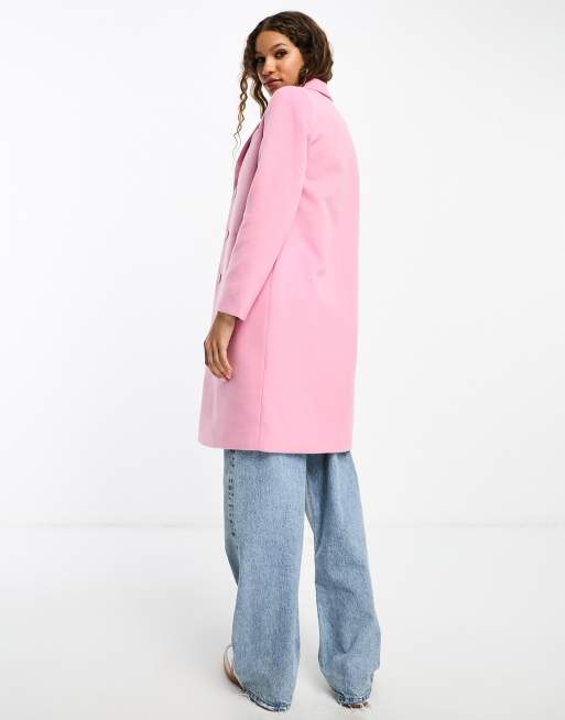 Manteau 2025 rose bonbon