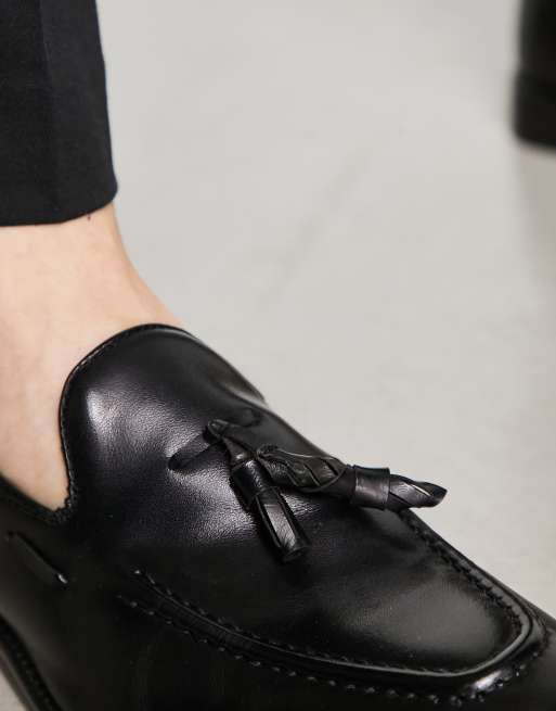 Gianni Feraud - Mocassins à pampille - Noir, 4 de 4