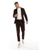 River Island - Pantalon de costume - Pêche