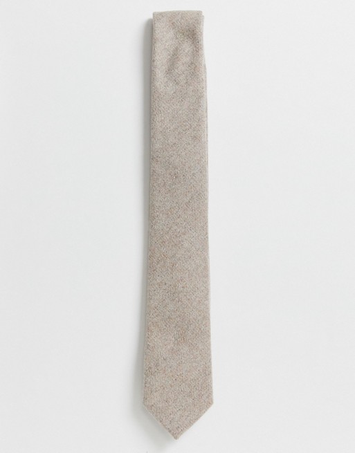 Gianni Feraud plain flannel tie
