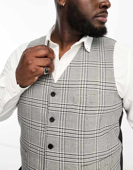 Grey scoop outlet waistcoat