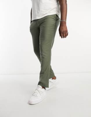 Gianni Feraud Gianni Feraud Plus skinny suit trousers in green