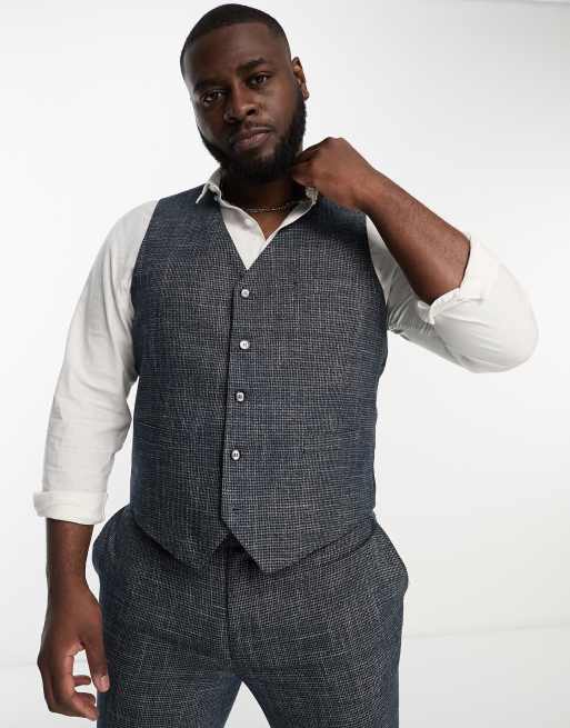 Dogtooth waistcoat clearance mens