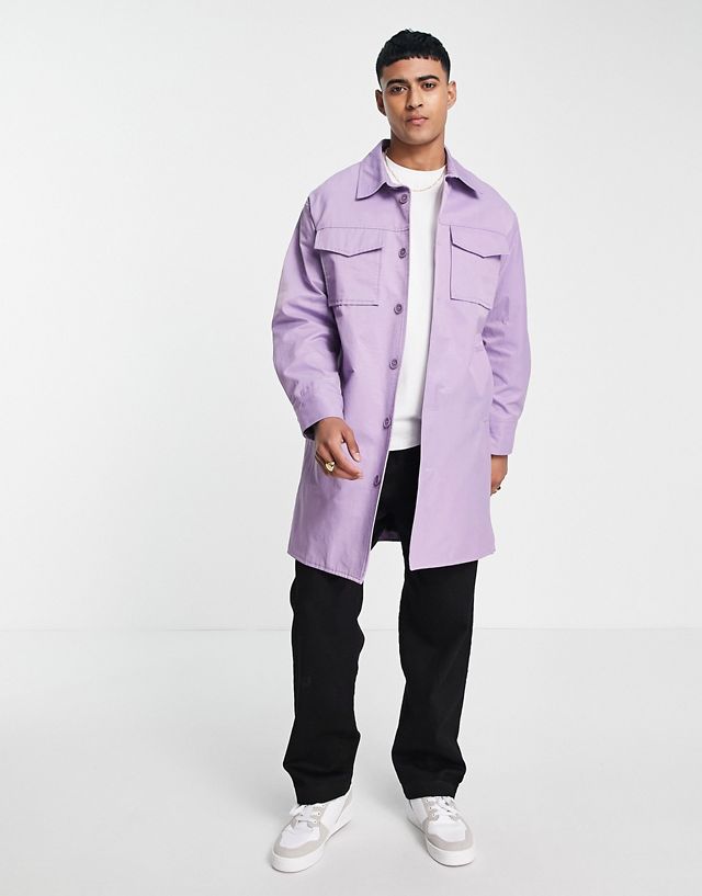 Gianni Feraud premium patch pocket oversized coat